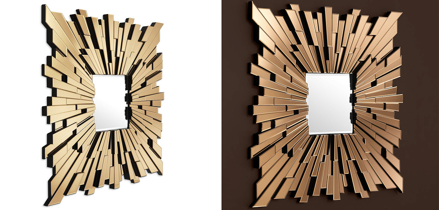 Зеркало Eichholtz MIRROR MOONRIVER Зеркало Eichholtz MIRROR MOONRIVER - Loft-Concept в Челябинске