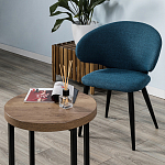 Стол журнальный круглый в стиле лофт Urban Style Space 2 варинант исполнения - 3 | Loft Concept в Челябинске