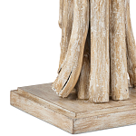 Настольная лампа с каркасом в виде веток деревьев с абажуром из ткани Natural Driftwood варинант исполнения - 2 | Loft Concept в Челябинске