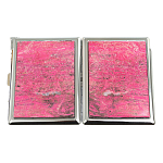 Портсигар с газовой зажигалкой из натурального камня Родонит Stone Cigarettes Cases варинант исполнения - 7 | Loft Concept в Челябинске