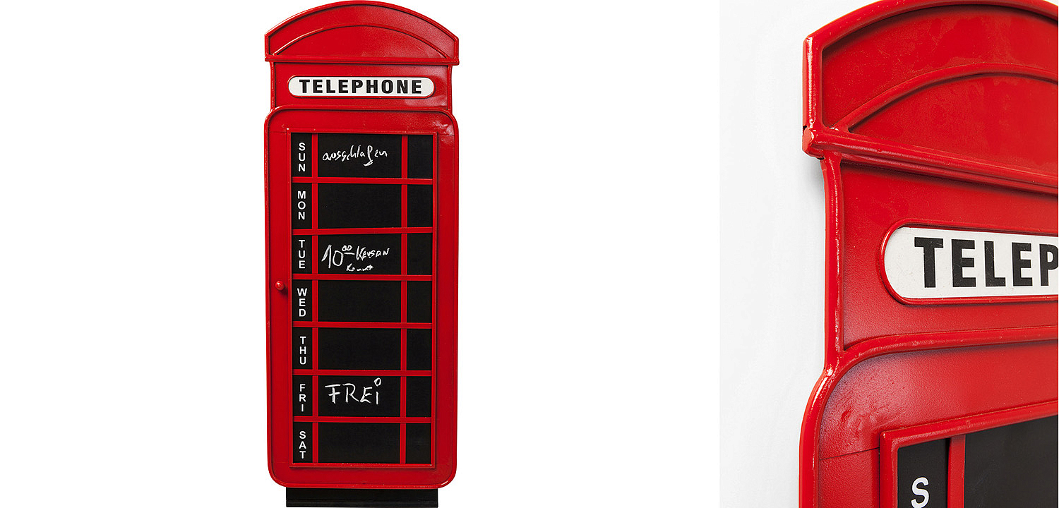 Магнитная доска Red Telephone Box Магнитная доска Red Telephone Box - Loft-Concept в Челябинске