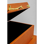 Комплект оранжевых чемоданов Golden Twigs варинант исполнения - 3 | Loft Concept в Челябинске