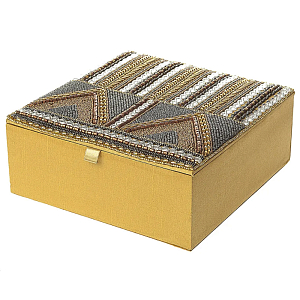 Шкатулка с вышивкой из бисера Lixin Beads Embroidery Box