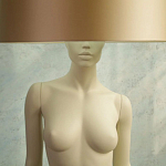 Лампа MANNEQUIN LAMP с абажуром изгибы тела варинант исполнения - 8 | Loft Concept в Челябинске