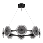 Люстра с плафонами из фактурного двойного стекла Heterochromia варинант исполнения - 5 | Loft Concept в Челябинске