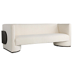 Трехместный диван Florida Sofa  с элегантным деревянным декором  варинант исполнения - 1 | Loft Concept в Челябинске