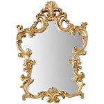 Настенное зеркало Callero Golden Mirror варинант исполнения - 1 | Loft Concept в Челябинске