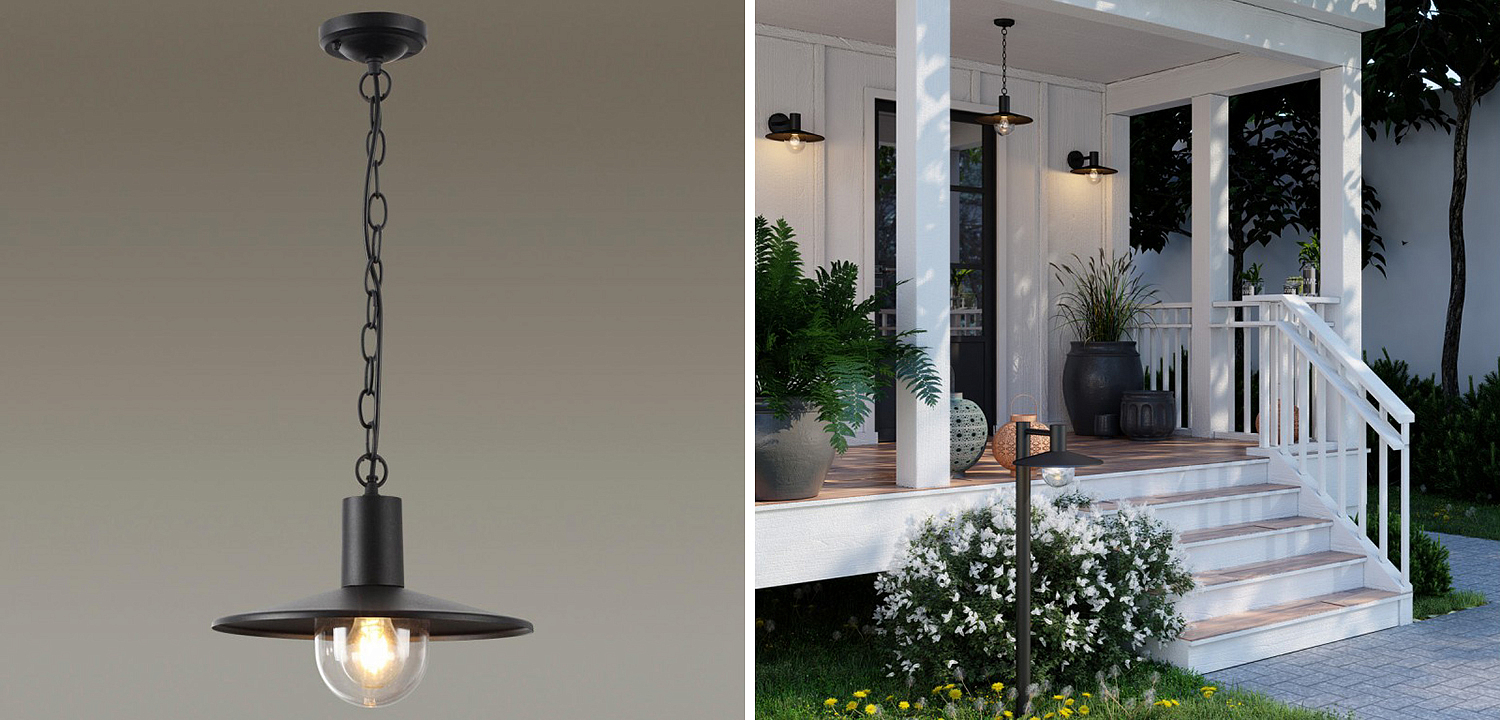 Уличный подвесной светильник Leicester Street Hanging Lamp Уличный подвесной светильник Leicester Street Hanging Lamp - Loft-Concept в Челябинске