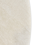 Стол обеденный с круглой столешницей из керамики на четырех черных ножках Sand Ceramics варинант исполнения - 3 | Loft Concept в Челябинске