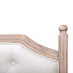 Изголовье кровати бежевое с мягкой обивкой из льна Emma Headboard варинант исполнения - 2 | Loft Concept в Челябинске