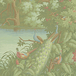 Обои ручная роспись Le Brésil Pastel варинант исполнения - 1 | Loft Concept в Челябинске