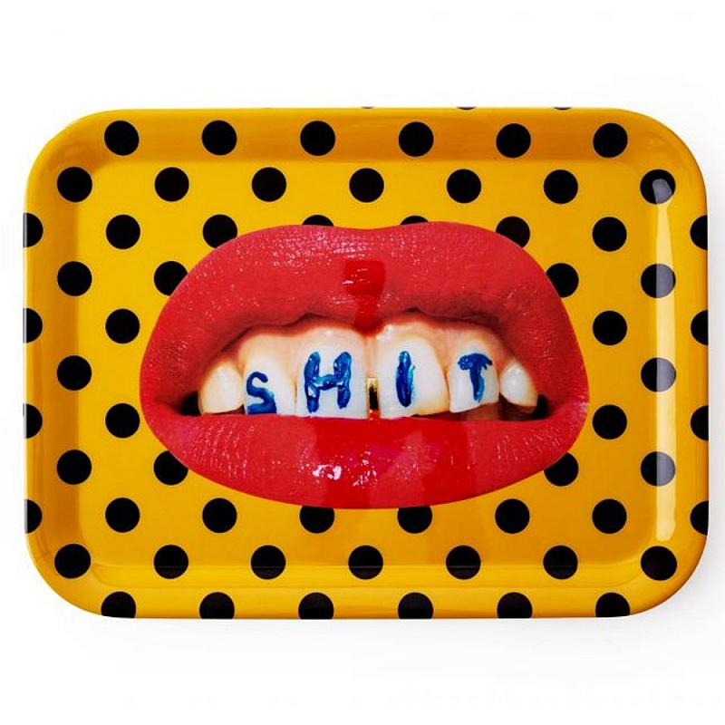 Поднос Seletti Shit Желтый Мульти Поднос Seletti Shit Желтый Мульти в Челябинске | Loft Concept