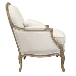 Кресло Ava Classical Armchair beige flax варинант исполнения - 1 | Loft Concept в Челябинске