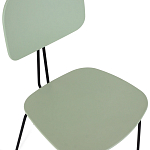 Стул на металлических ножках Travis Chair Green варинант исполнения - 4 | Loft Concept в Челябинске