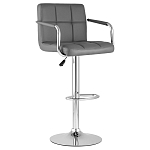 Барный стул с подлокотниками Honory Grey варинант исполнения - 1 | Loft Concept в Челябинске