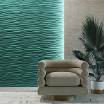 Гипсовая 3D Панель M-33 варинант исполнения - 1 | Loft Concept в Челябинске