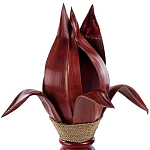 Настольная лампа красная INDONESIAN LAMPS варинант исполнения - 2 | Loft Concept в Челябинске