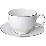 Чайный набор белый из фарфора на 6 персон 12 предметов 280 мл Garden Whisper Porcelain Set  варинант исполнения - 1 | Loft Concept в Челябинске