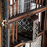 Декоративная антикварная клетка Wise Raven варинант исполнения - 4 | Loft Concept в Челябинске