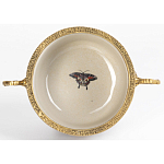 Фарфоровая чаша с бронзовыми элементами Eden Garden варинант исполнения - 4 | Loft Concept в Челябинске