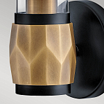 Бра для ванных комнат с прозрачным стеклянным плафоном в форме цилиндра Hinkley варинант исполнения - 15 | Loft Concept в Челябинске