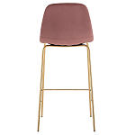 Барный стул на золотистых ножках VENDRAMIN Pink варинант исполнения - 5 | Loft Concept в Челябинске