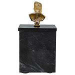 Мраморная шкатулка с бюстом из металла KELLY WEARSTLER варинант исполнения - 4 | Loft Concept в Челябинске