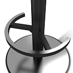 Барный стул вращающийся со спинкой Бежевый Велюр Vendramin Chair варинант исполнения - 5 | Loft Concept в Челябинске