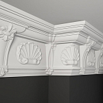 Карниз с орнаментом KO-07 варинант исполнения - 1 | Loft Concept в Челябинске