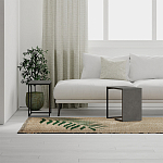 Комплект из 2-х приставных столов серого цвета из дерева ZIGOSH RETRO GREY варинант исполнения - 3 | Loft Concept в Челябинске