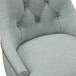 Мебельная ткань Шенилл голубой цвет 138 см T4-20 варинант исполнения - 7 | Loft Concept в Челябинске