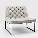 Мебельная ткань Sorbettol Шенилл Сееро-бежевый N 1120 варинант исполнения - 7 | Loft Concept в Челябинске