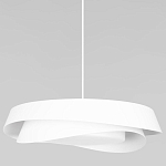 Подвесной светильник круглый белого цвета из металла Vita Cuna варинант исполнения - 1 | Loft Concept в Челябинске