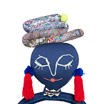 Кукла из одежды и павлопосадских платков Rusalka Blue Jeans варинант исполнения - 2 | Loft Concept в Челябинске