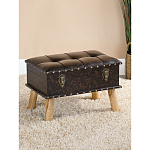 Пуф Leather Chest варинант исполнения - 5 | Loft Concept в Челябинске