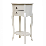 Белая тумба на фигурных ножках Shelby варинант исполнения - 2 | Loft Concept в Челябинске