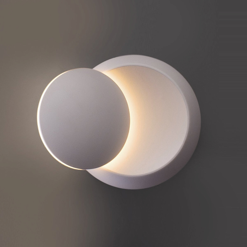 Бра Light Point Luna Wall Lamp White Белый Бра Light Point Luna Wall Lamp White Белый в Челябинске | Loft Concept