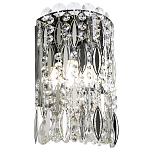 Бра с металлическими и хрустальными подвесками Bonnay Crystal Chrome Wall Lamp варинант исполнения - 1 | Loft Concept в Челябинске