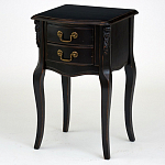 Тумба прикроватная из массива березы с 2-мя ящиками в стиле прованс Vintage варинант исполнения - 2 | Loft Concept в Челябинске