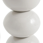 Приставной столик белого цвета Bead варинант исполнения - 2 | Loft Concept в Челябинске