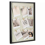 Рамка для фото с подсветкой c деревянными прищепками в комплекте Photo Backlight варинант исполнения - 1 | Loft Concept в Челябинске