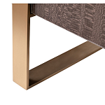 Комод  округлой формы с дверцами Chest of Precious Breed варинант исполнения - 5 | Loft Concept в Челябинске