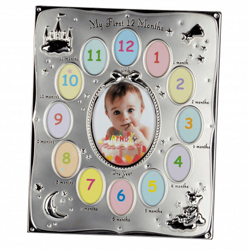 Фоторамка детская Childhood Corner Watch 13 фото Серебристый Фоторамка детская Childhood Corner Watch 13 фото Серебристый в Челябинске | Loft Concept