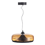 Подвесной светильник с стеклянным плафоном LED 42W 3000K Glass Textured Lampshade варинант исполнения - 4 | Loft Concept в Челябинске