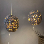 Светильник вязаный из шерсти Wool Oval варинант исполнения - 2 | Loft Concept в Челябинске