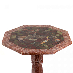 Кофейный стол из натуральных камней Лемезит и Яшма Natural Stone Tables варинант исполнения - 22 | Loft Concept в Челябинске