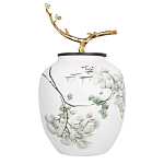 Декоративная ваза белая Serengeti варинант исполнения - 1 | Loft Concept в Челябинске