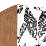 Шкаф с принтом Leaf bouquet варинант исполнения - 6 | Loft Concept в Челябинске
