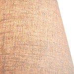 Люстра с белым каркасом и тканевыми абажурами Natural Stems варинант исполнения - 3 | Loft Concept в Челябинске