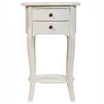 Белая тумба на фигурных ножках Shelby варинант исполнения - 1 | Loft Concept в Челябинске